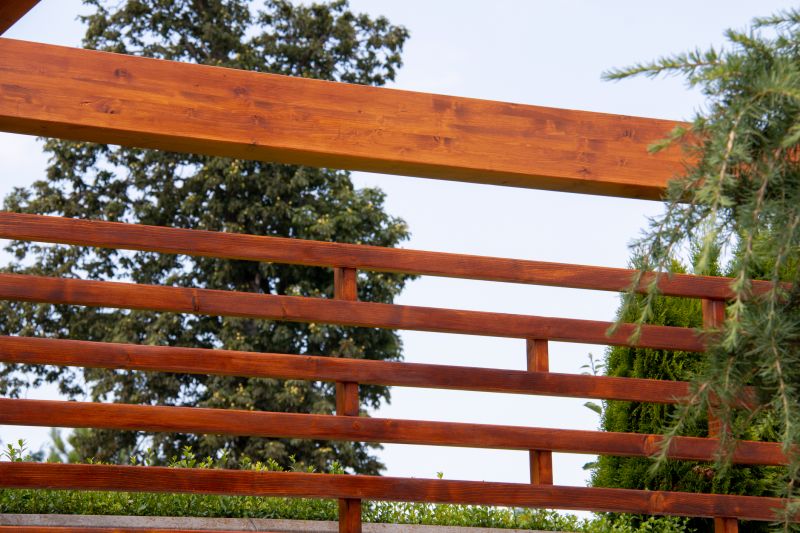 Pergola Wood Staining